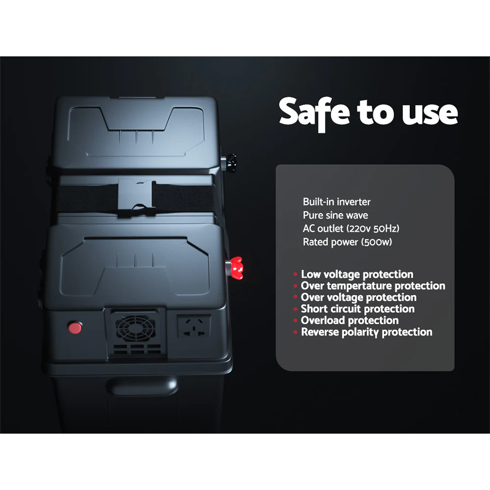 Battery Box with 500W Inverter - Image 4