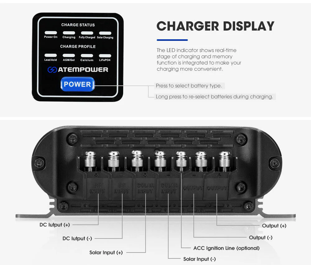 DC-to-DC Dual Battery Charger 20A - Image 7