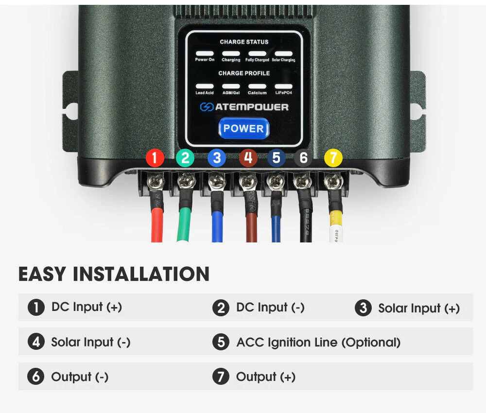 DC-to-DC Dual Battery Charger 20A - Image 8