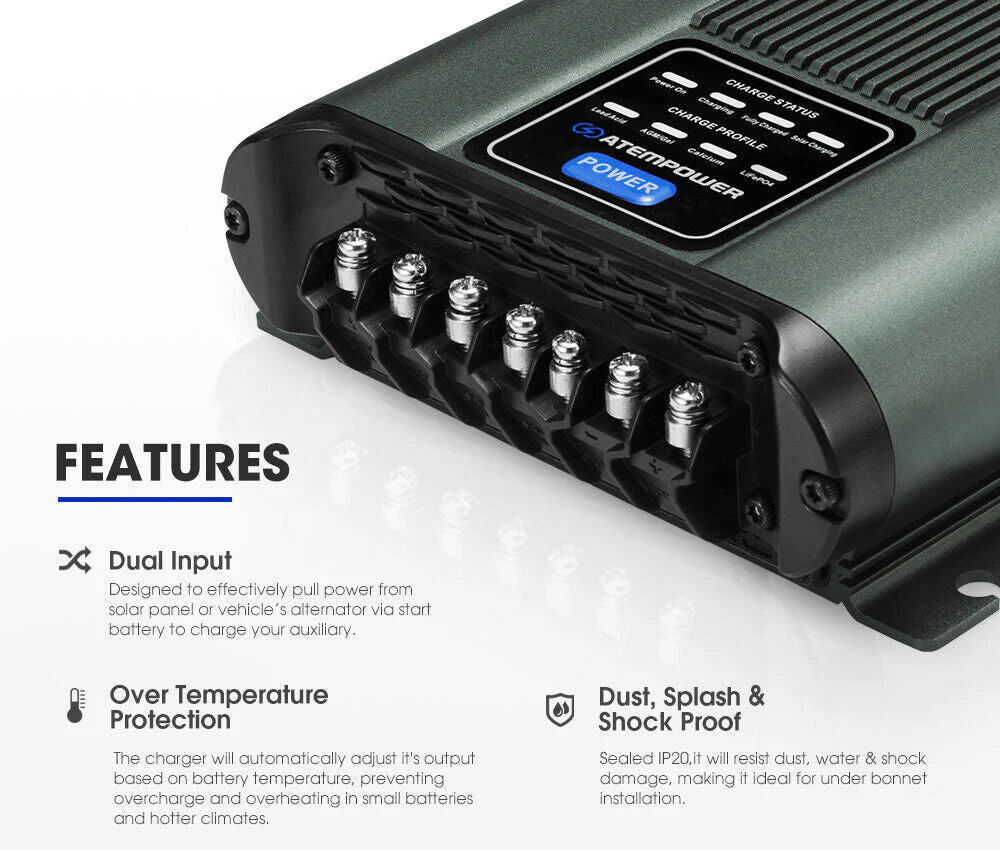 DC-to-DC Dual Battery Charger 40A - Image 4