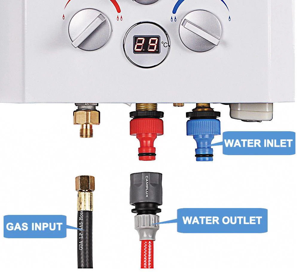Portable Gas Hot Water Heater with Pump - Image 8